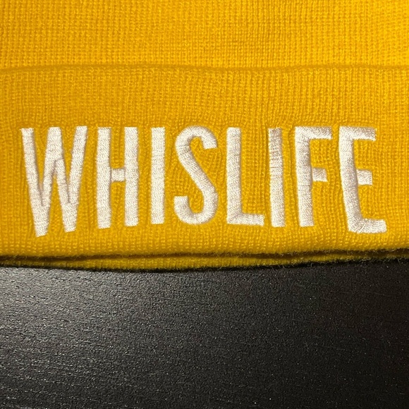 WHISLIFE Yellow Knit Beanie – Unisex - Picture 2 of 3